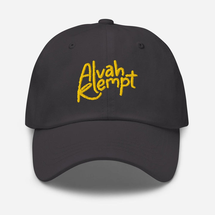 Alvah Klempt - Embroidered Signature Logo Dad Hat - dragqueenmerch