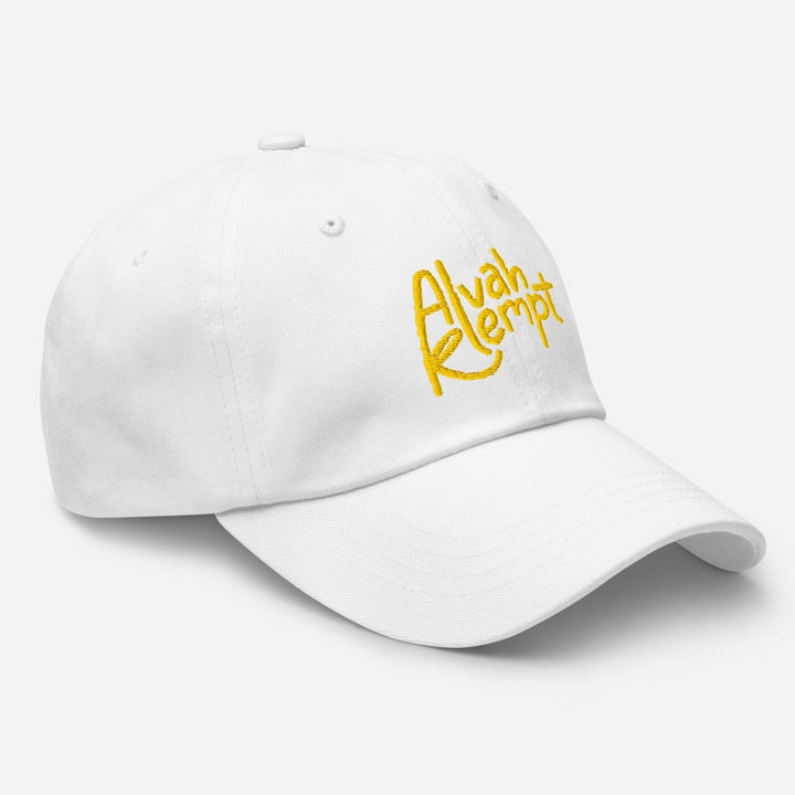 Alvah Klempt - Embroidered Signature Logo Dad Hat - dragqueenmerch