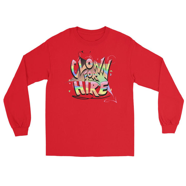 Anania - Clown For Hire Long Sleeve Shirt - dragqueenmerch