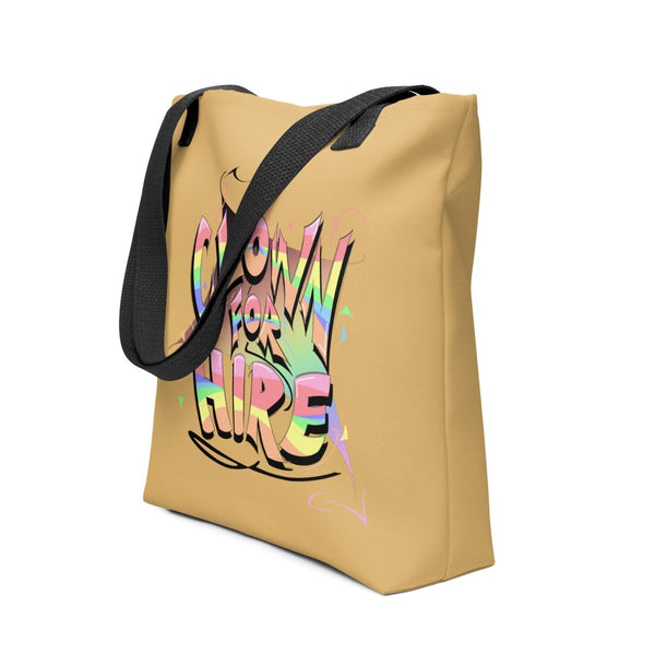 Anania - Clown For Hire Tote Bag - dragqueenmerch