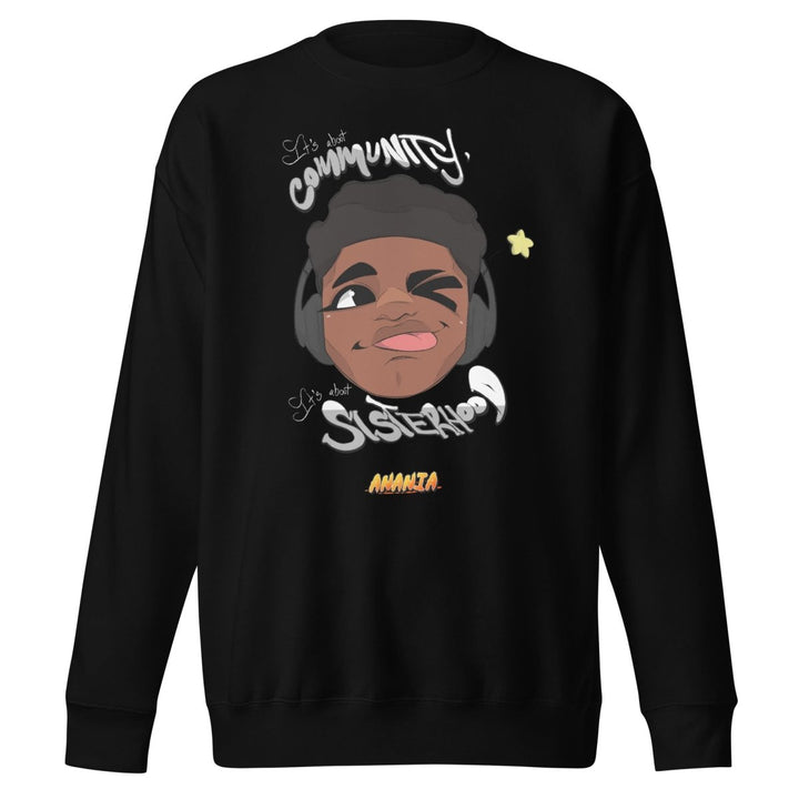 Anania - It's About Community Sweatshirt - dragqueenmerch