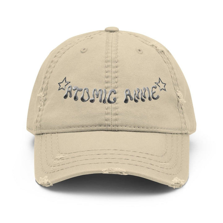 Atomic Annie - Logo Distressed Dad Hat - dragqueenmerch