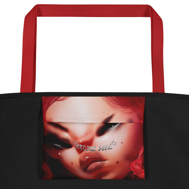 Atomic Annie - Toon Jumbo Tote Bag - Black - dragqueenmerch