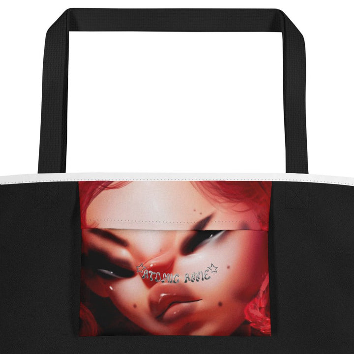 Atomic Annie - Toon Jumbo Tote Bag - White - dragqueenmerch