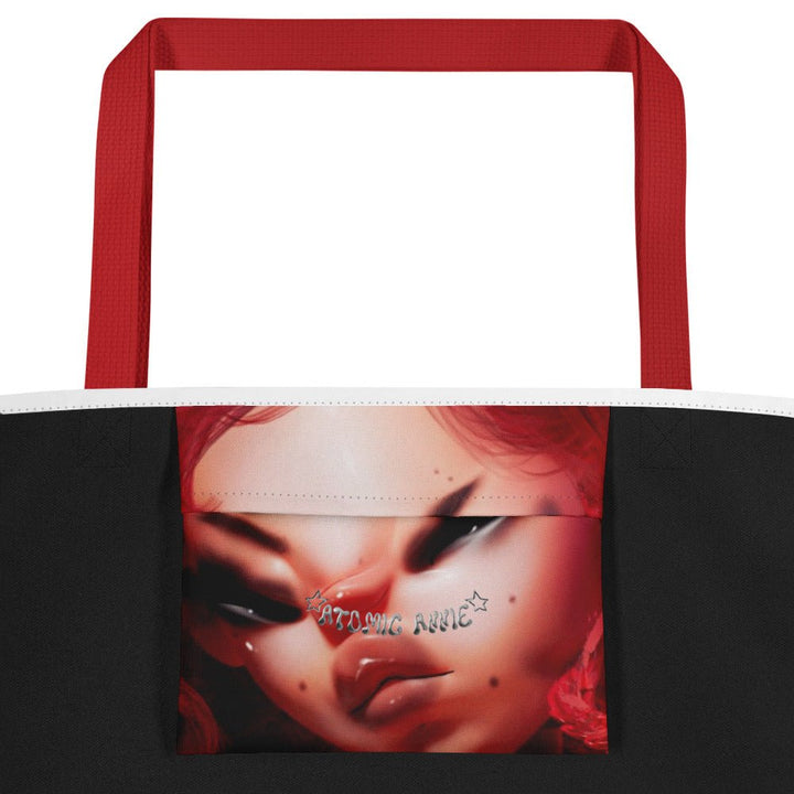 Atomic Annie - Toon Jumbo Tote Bag - White - dragqueenmerch