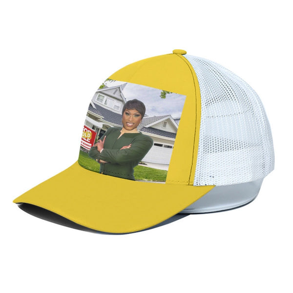 Bambi Banks Coulee - Yellow Sold Trucker Hat - dragqueenmerch