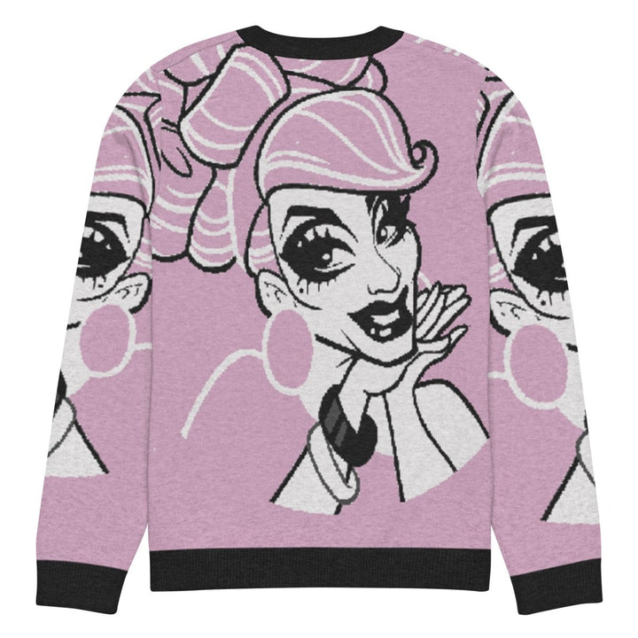 Bianca Del Rio - Unsanitized Crew Knit Sweater - Pink - dragqueenmerch