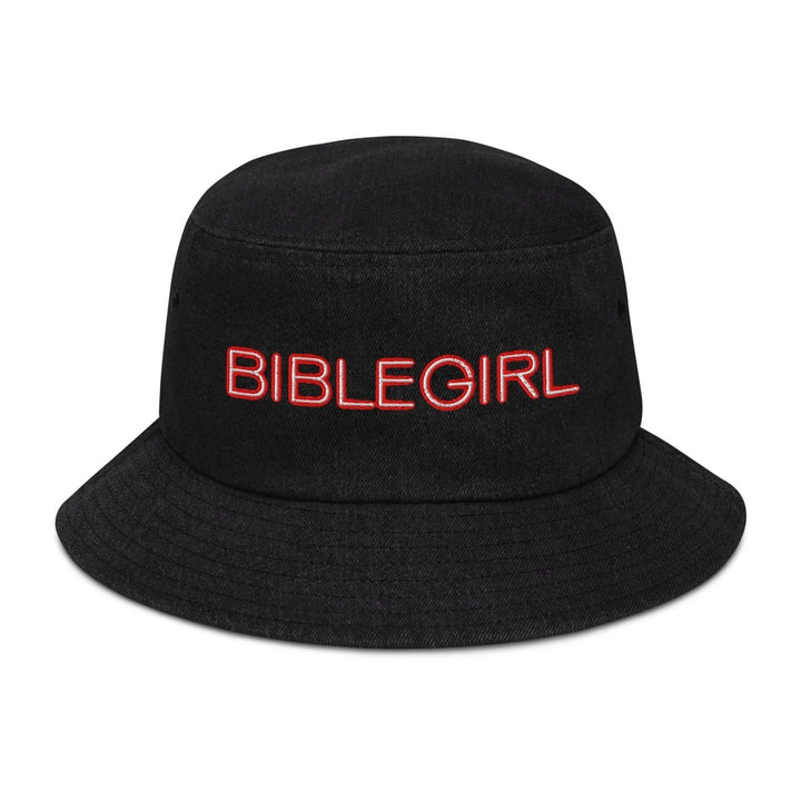 BibleGirl - Blackout Era Denim Bucket Hat - dragqueenmerch