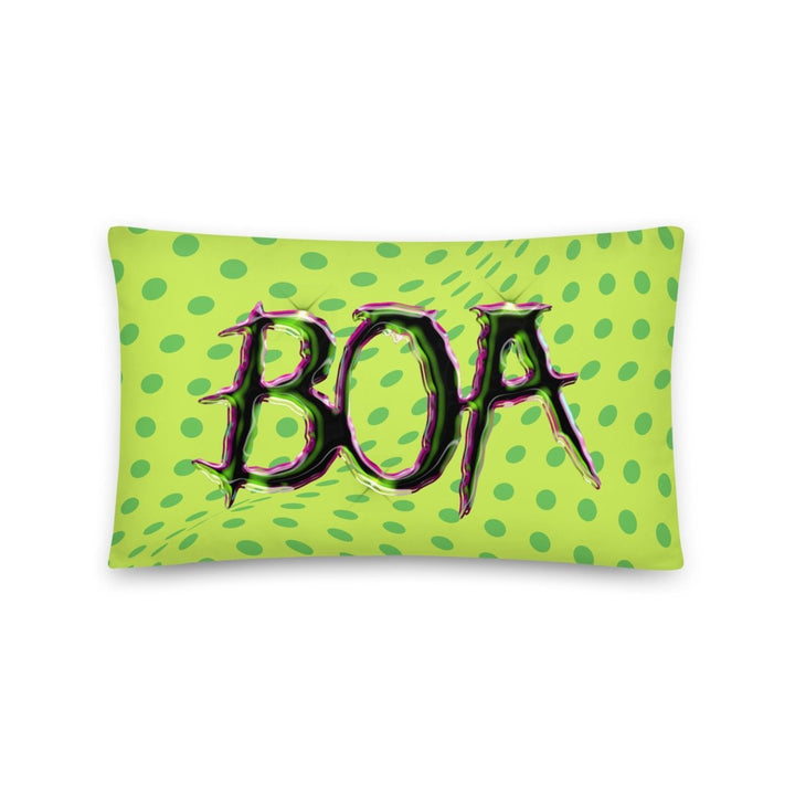 BOA - Slick Logo Lumbar Pillow - dragqueenmerch