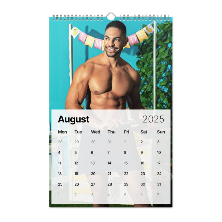 Bruno Alcantara 2025 Wall Calendar - dragqueenmerch