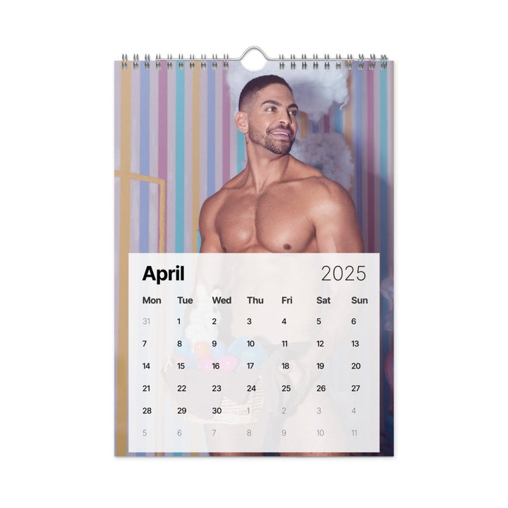 Bruno Alcantara 2025 Wall Calendar - dragqueenmerch