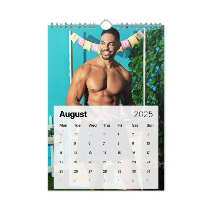 Bruno Alcantara 2025 Wall Calendar - dragqueenmerch