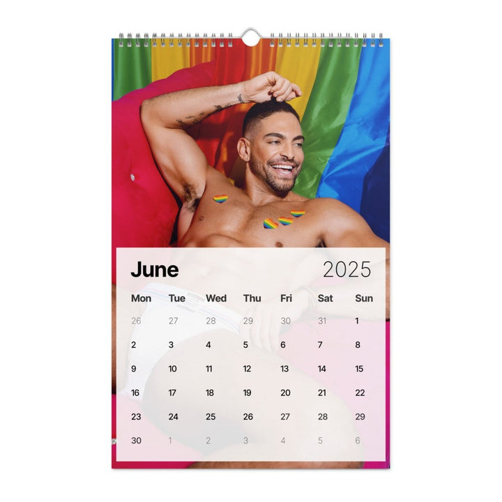 Bruno Alcantara 2025 Wall Calendar - dragqueenmerch