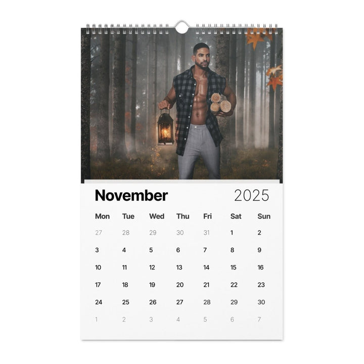 Bruno Alcantara 2025 Wall Calendar - dragqueenmerch