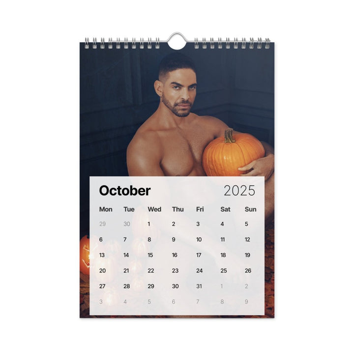 Bruno Alcantara 2025 Wall Calendar - dragqueenmerch