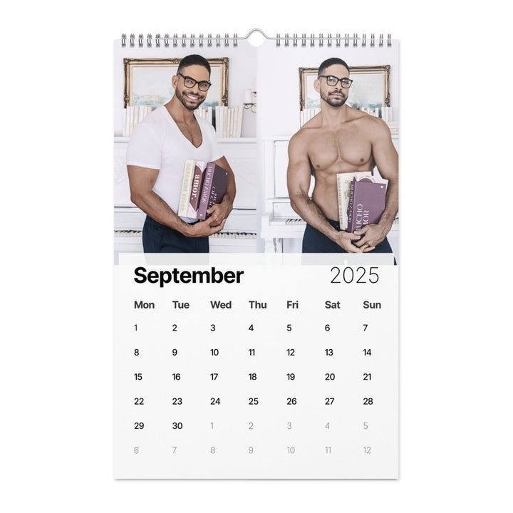 Bruno Alcantara 2025 Wall Calendar - dragqueenmerch