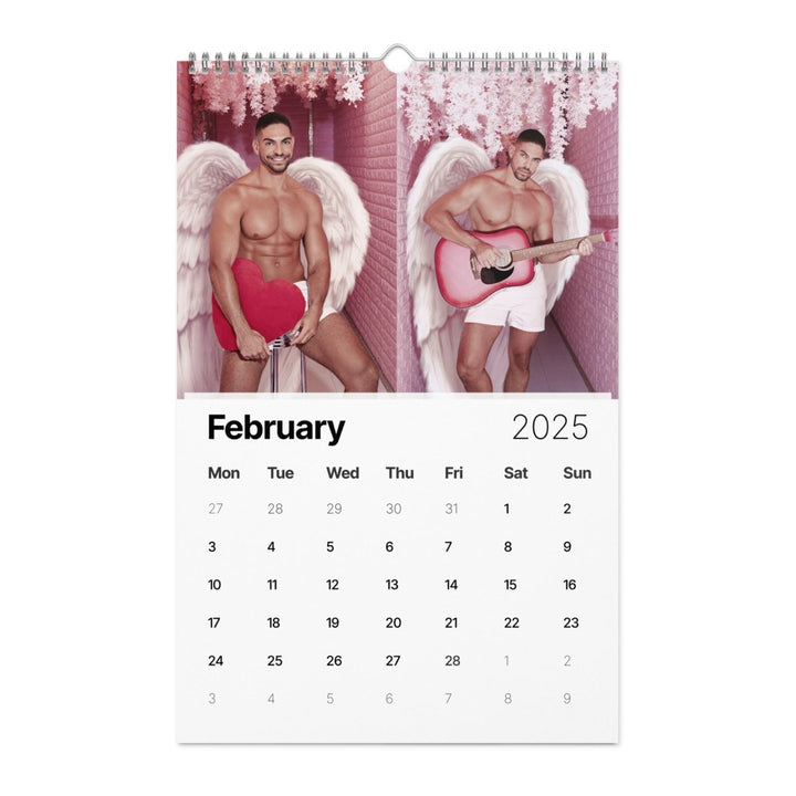 Bruno Alcantara 2025 Wall Calendar - dragqueenmerch