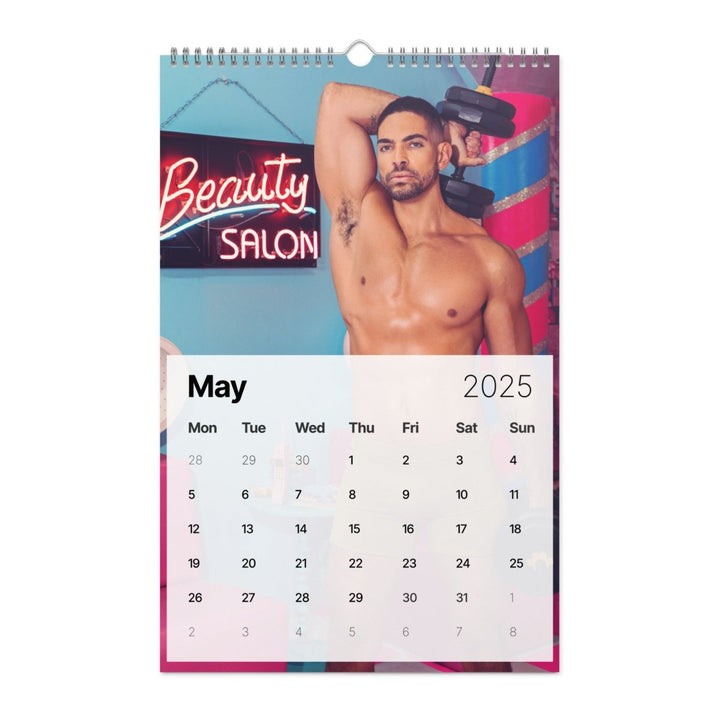 Bruno Alcantara 2025 Wall Calendar - dragqueenmerch