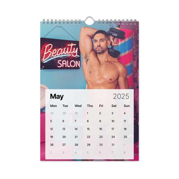 Bruno Alcantara 2025 Wall Calendar - dragqueenmerch