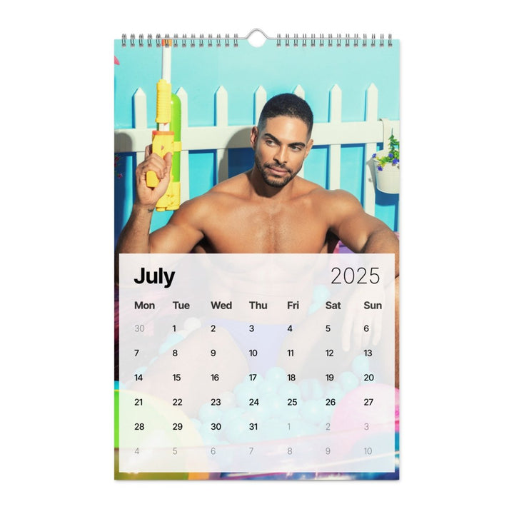 Bruno Alcantara 2025 Wall Calendar - dragqueenmerch