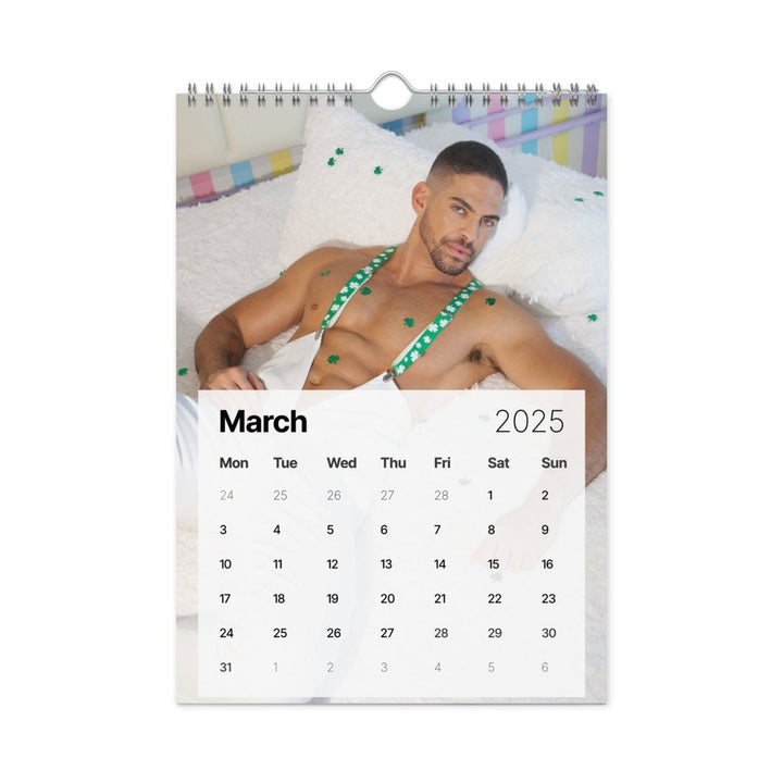 Bruno Alcantara 2025 Wall Calendar - dragqueenmerch