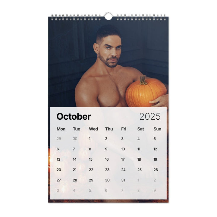 Bruno Alcantara 2025 Wall Calendar - dragqueenmerch