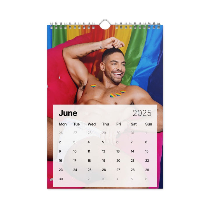 Bruno Alcantara 2025 Wall Calendar - dragqueenmerch