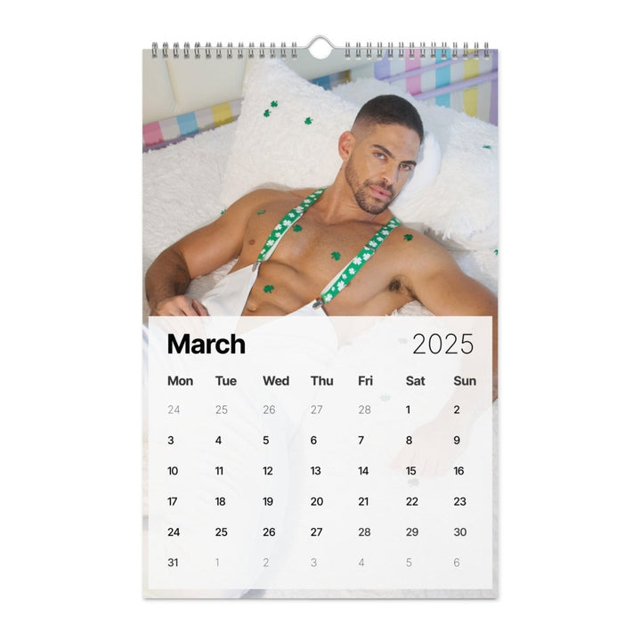 Bruno Alcantara 2025 Wall Calendar - dragqueenmerch