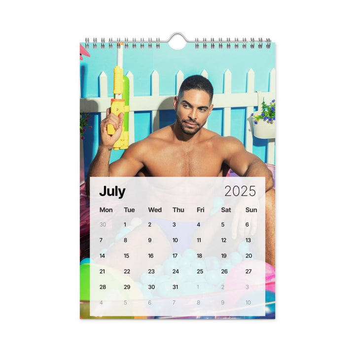 Bruno Alcantara 2025 Wall Calendar - dragqueenmerch