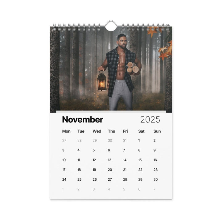 Bruno Alcantara 2025 Wall Calendar - dragqueenmerch