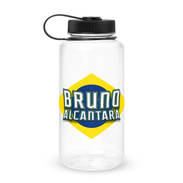 Bruno Alcantara - Logo Wide mouth plastic water bottle - dragqueenmerch