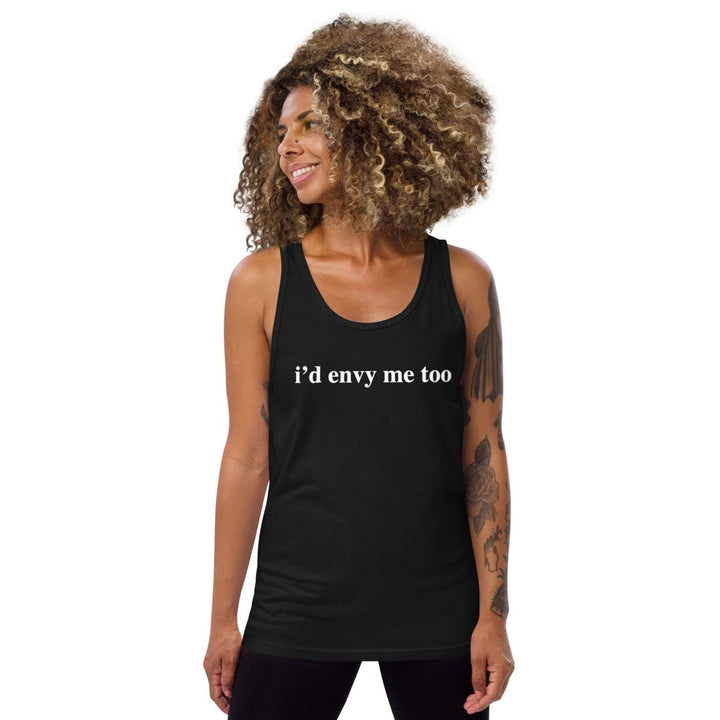 Crstal Envy - I'd Envy Me Too Unisex Tank Top - dragqueenmerch