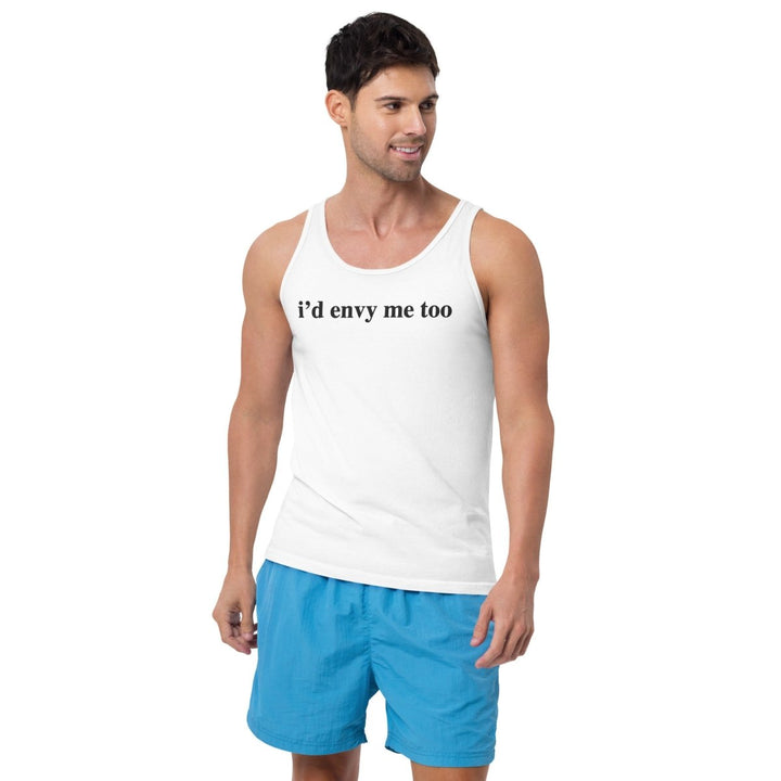 Crystal Envy - I'd Envy Me Too Unisex Tank Top - dragqueenmerch