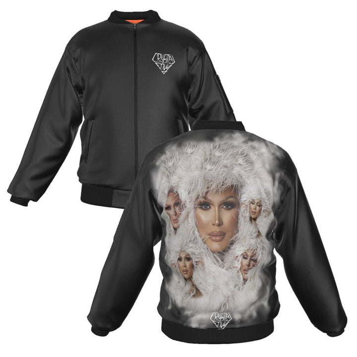 Crystal Envy - Photo Collage Bomber Jacket - dragqueenmerch