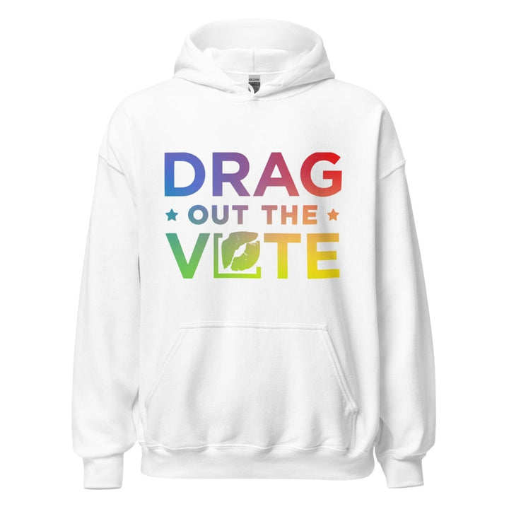 Drag Out the Vote - Pride Logo Hoodie - dragqueenmerch