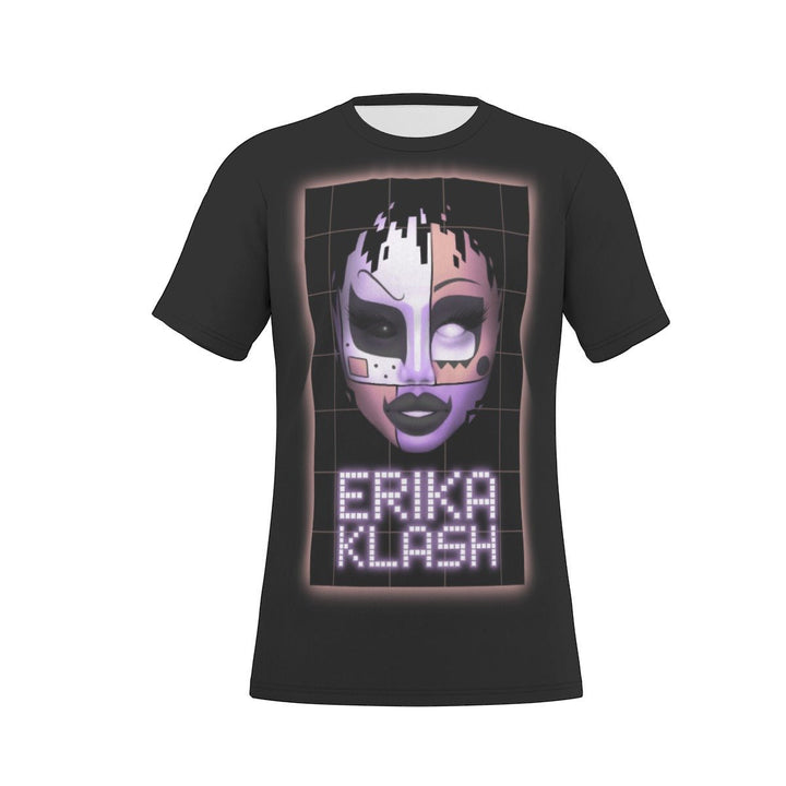 Erika Klash - Missingno Sublimated Black T-Shirt - dragqueenmerch