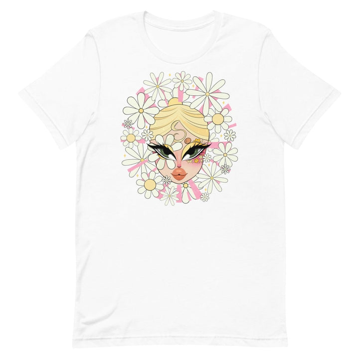 Georgiana - Flowers T-Shirt - dragqueenmerch