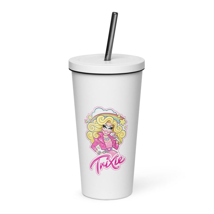 Hey Trixie 20oz Tumbler w/Straw - dragqueenmerch