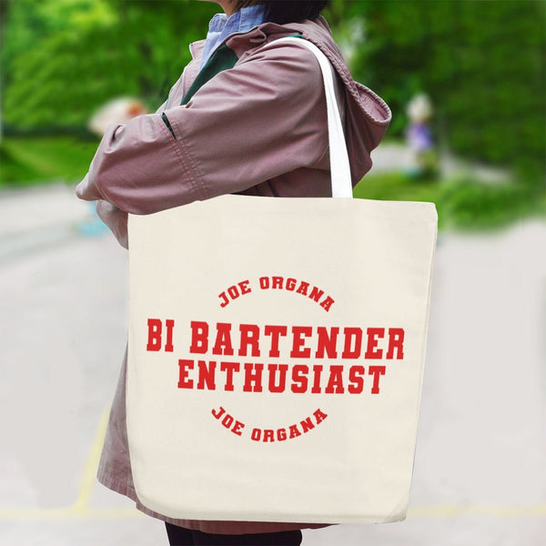 Joe Organa - Bartender Cream Jumbo Tote - dragqueenmerch