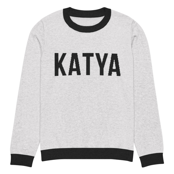 Katya Banded Crew Neck Sweater - dragqueenmerch