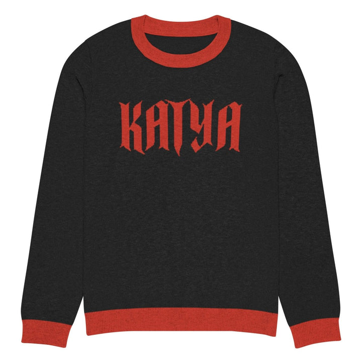 Katya - Name Crew Knit Sweater - dragqueenmerch