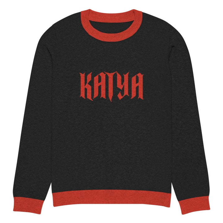 Katya - Name Crew Knit Sweater - dragqueenmerch