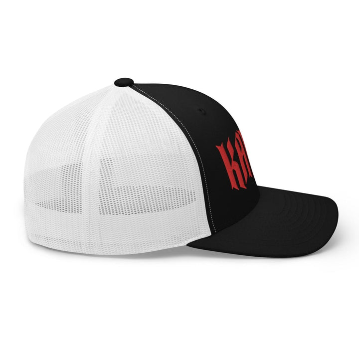 Katya Red Logo Embroidered Trucker Hat - dragqueenmerch