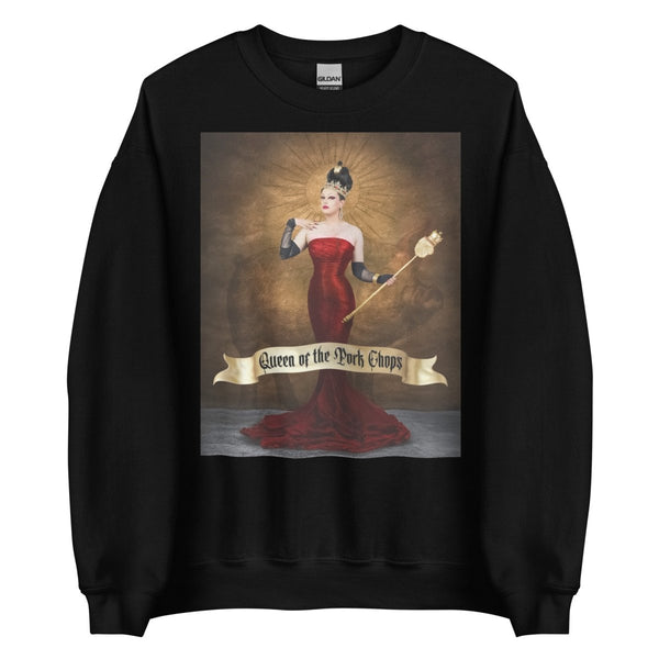 La Kahena - Queen of the Pork Chops Sweatshirt - dragqueenmerch