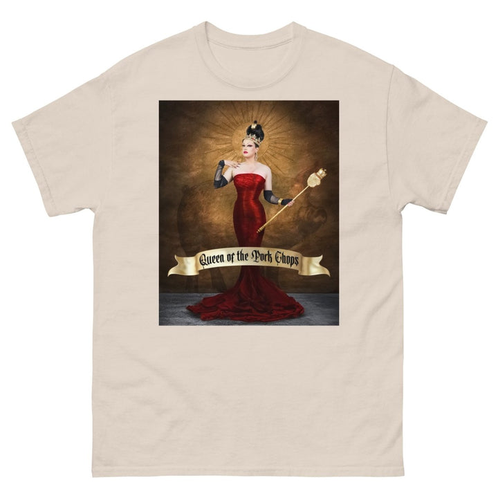 La Kahena - Queen of the Pork Chops T-Shirt - dragqueenmerch