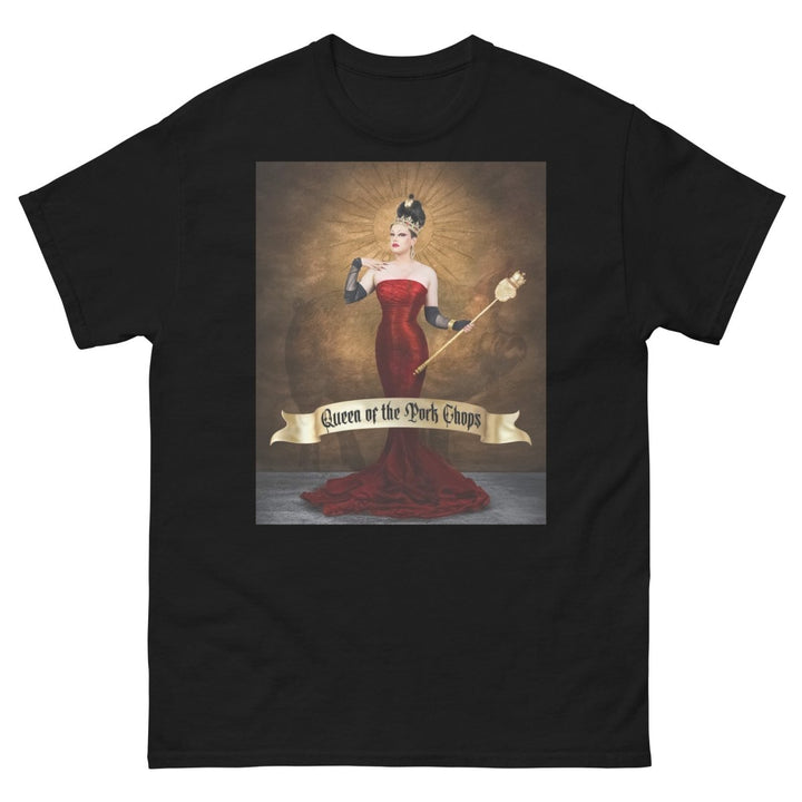 La Kahena - Queen of the Pork Chops T-Shirt - dragqueenmerch