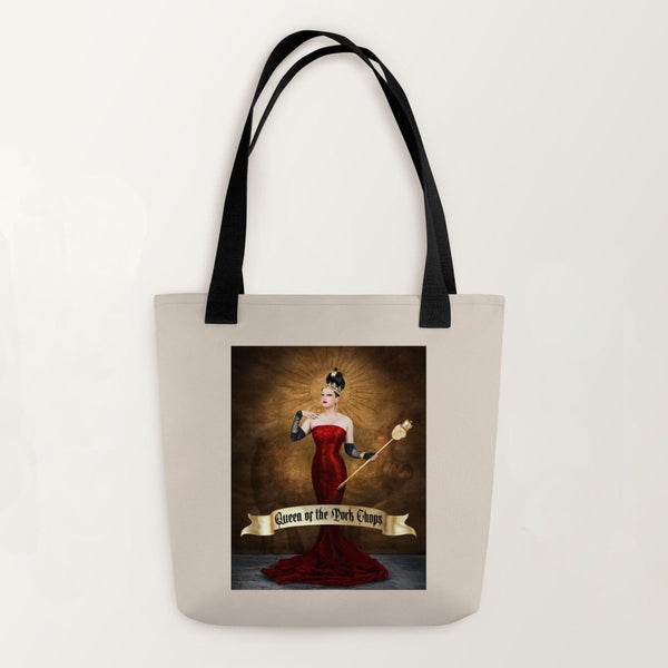 La Kahena - Queen of the Pork Chops Tote bag - dragqueenmerch