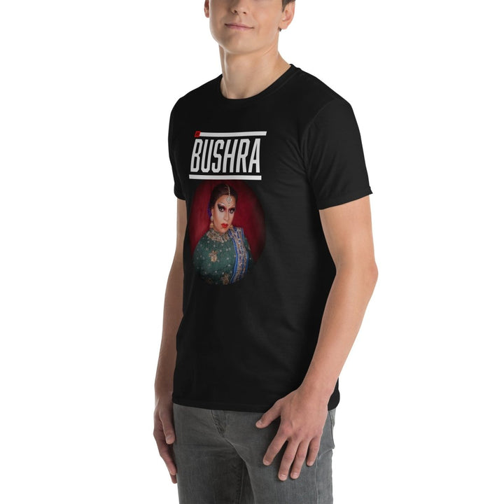 Lady Bushra - Circle Portrait T-Shirt - dragqueenmerch