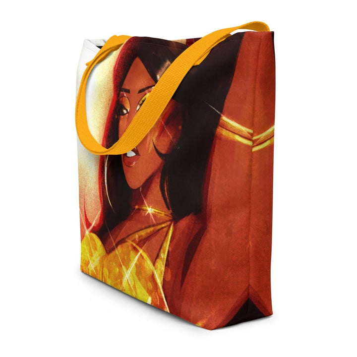 Mariyea - Golden Goddess Jumbo Tote Bag - dragqueenmerch