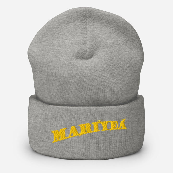 Mariyea - Golden Goddess Logo Cuffed Beanie Hat - dragqueenmerch